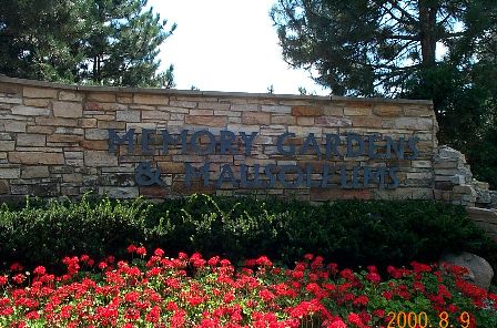 Connie Nelson S Genealogy Memory Gardens Cemetery